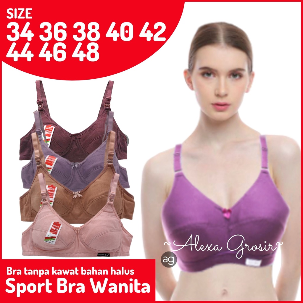 BESTSELLER - Sports BRA / BH Sport / Sport BRA / BH Tanpa Kawat BH Tanpa Busa / BH Sports