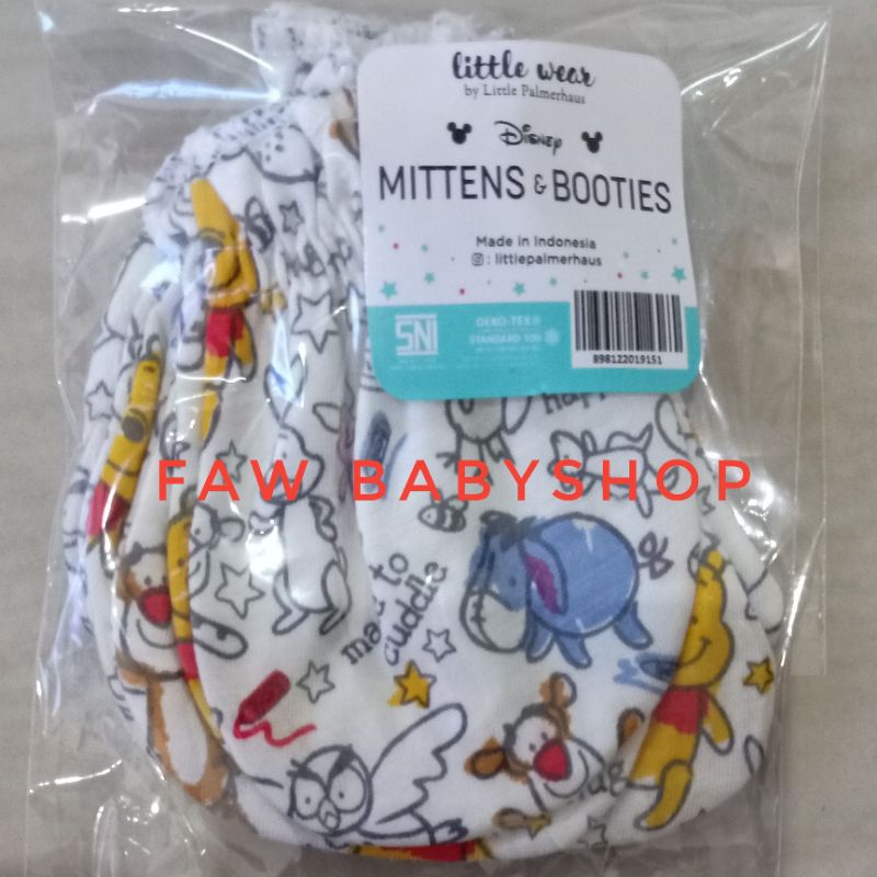 LITTLE PALMERHAUS Mittens Mitten Booties Baby DISNEY (Sarung Tangan Kaki Bayi LITTLE PALMERHAUS)