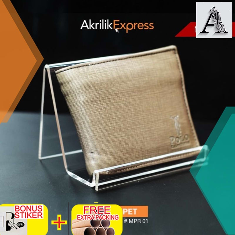

Terlaris Display dompet / display tempat dompet / tempat dompet
