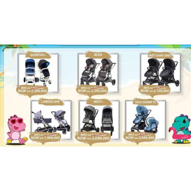 Stroller cocolatte Quintas+