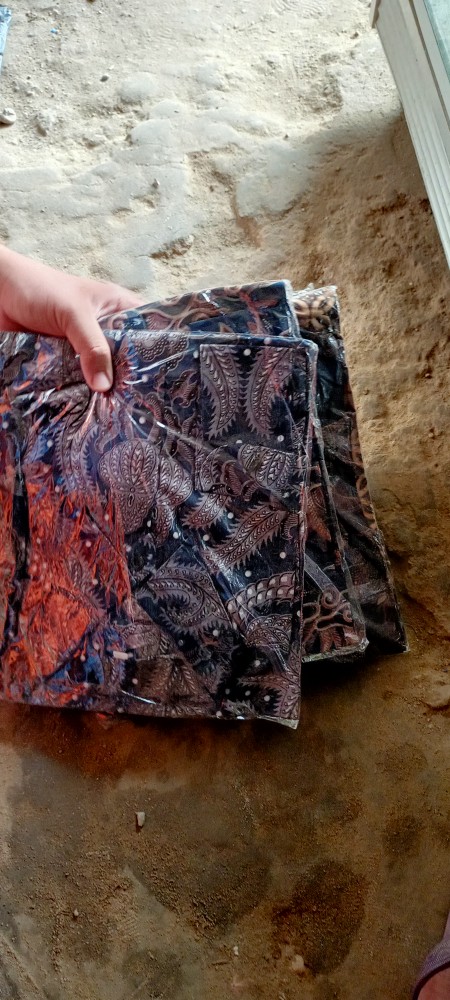 Baju Batik Pria Slimfit Big Size M L Xl Xxl Atasan Kemeja Batik Lengan Panjang Original