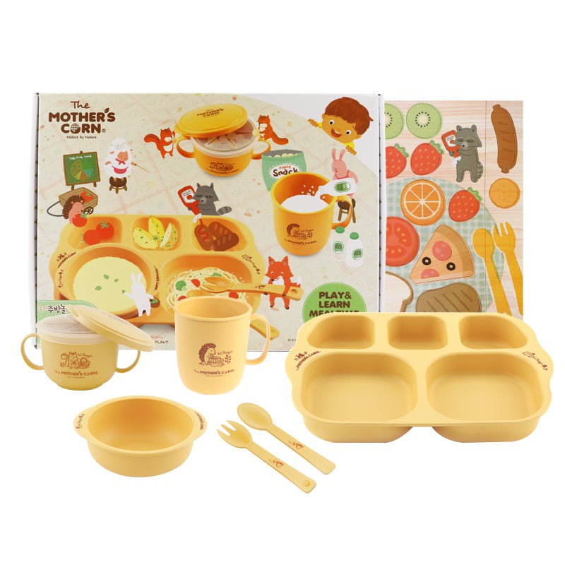 Mother’s Corn - Play &amp; Learn Mealtime Set