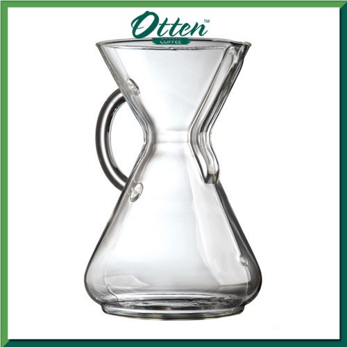 Chemex - 10 Cups Glass Handle (CM-10GH) - Alat Seduh Kopi Manual-0