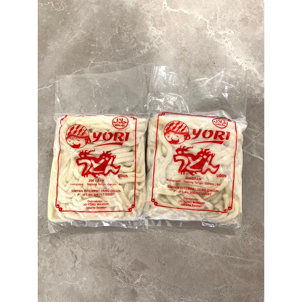 

YORI MIE UDON / Nama Udon Fresh Halal Lokal 200gr