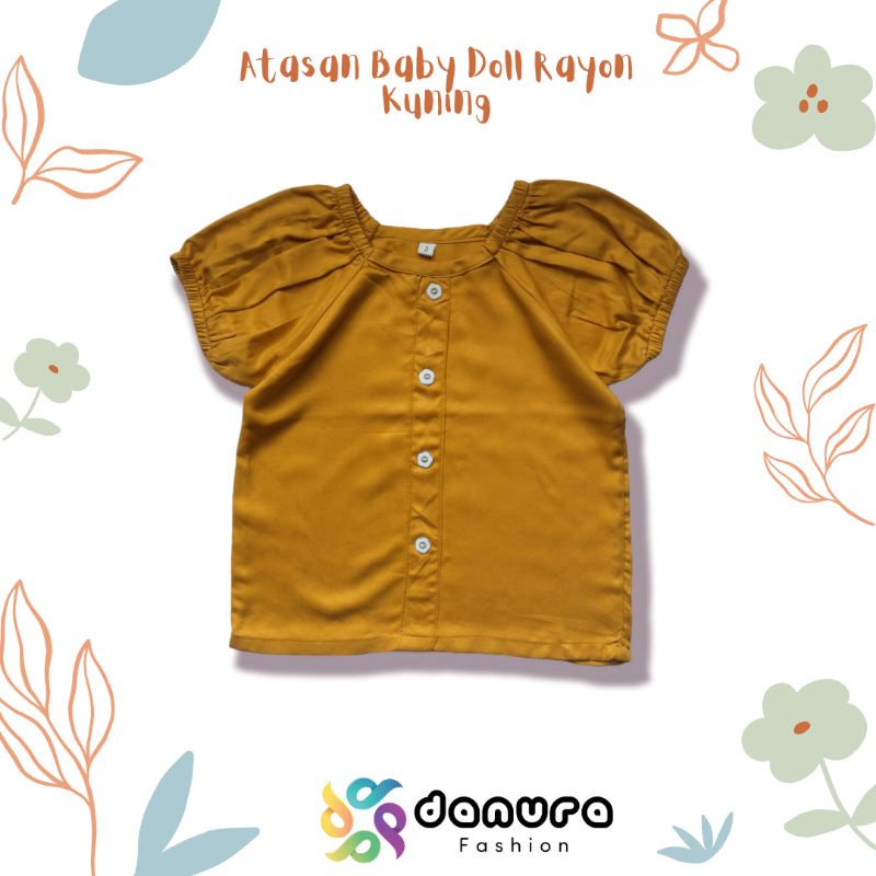 ATASAN BABY DOLL RAYON//ATASAN ANAK PEREMPUAN