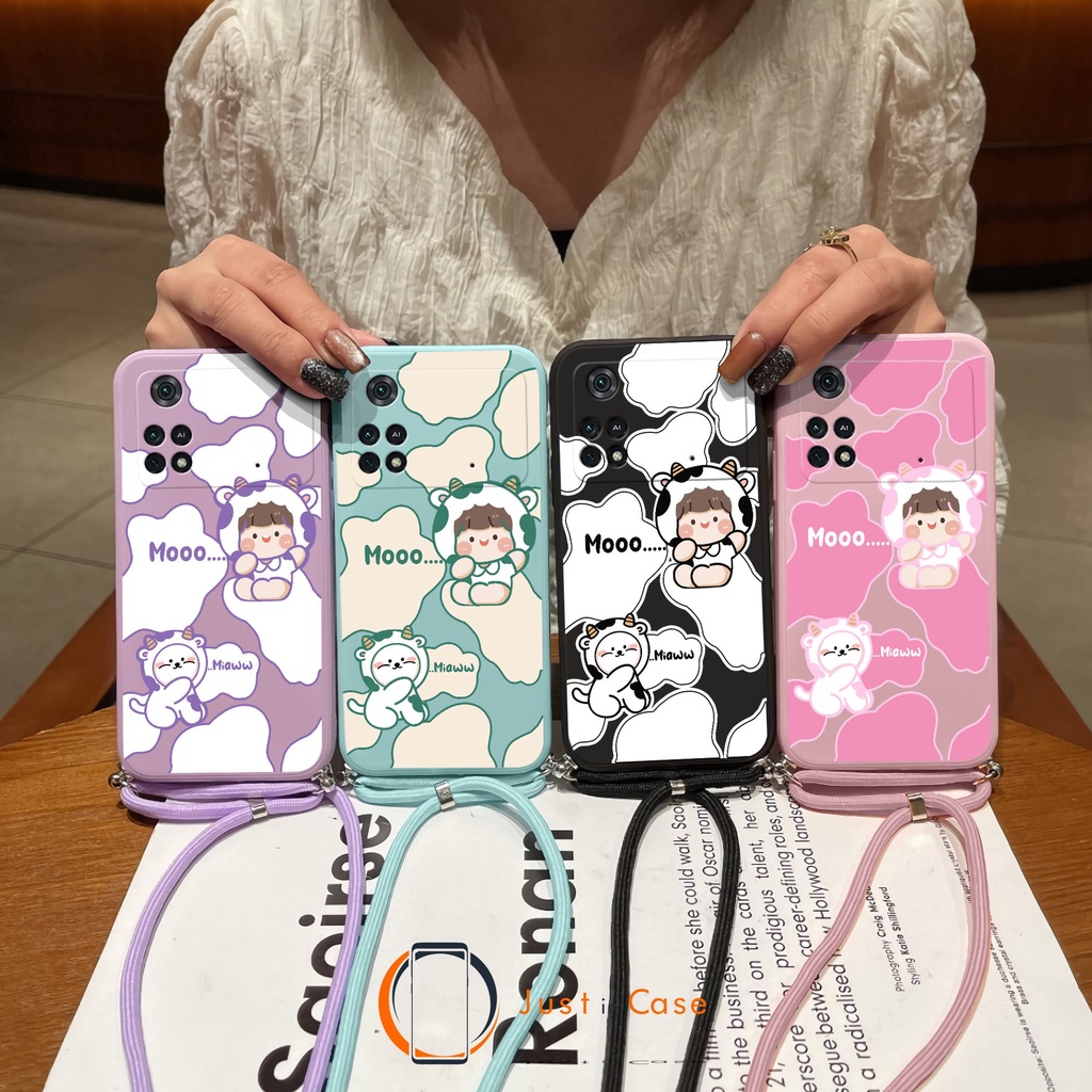 Sling Case Macaron Softcase Tali (UV10) Xiaomi Redmi Note 10/10S 10 5G 10 PRO 11/11S NOTE 9 9 PRO 8 8 PRO 7 REDMI 9 9A 9C 9T 8 8A POCO M3 PRO 5G M3 X3/X3 PRO