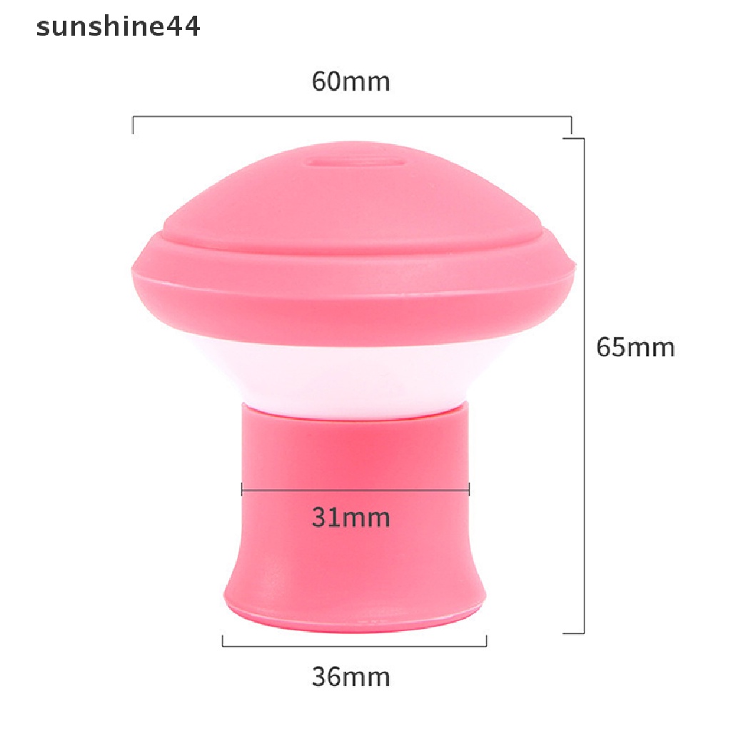 Sunshine Alat Pengangkat Wajah Bentuk V Bahan Silikon Untuk Mengencangkan Kulit