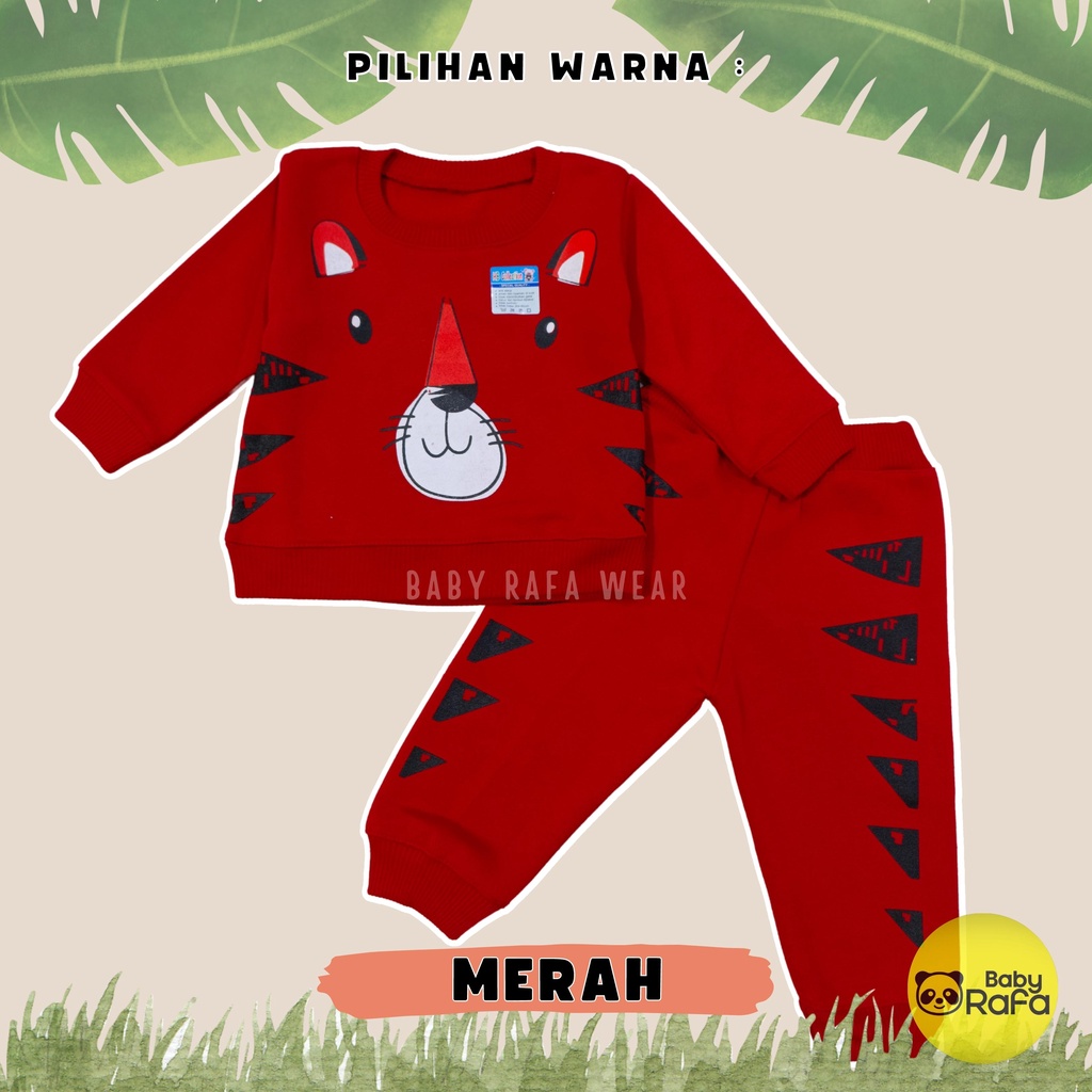 Setelan Jaket Bayi Anak 3 - 18 Bulan, Setelan Sweater Anak TIGER, Sweater Bayi HB Collection