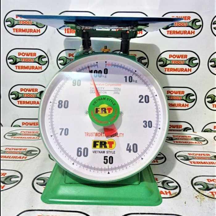 Timbangan Duduk 100 KG FRT Jarum Timbangan Plat Manual 100kg Vietnam