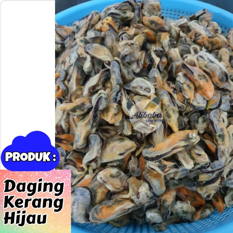 

Kerang Hijau Kupas Fresh Beku 250gram