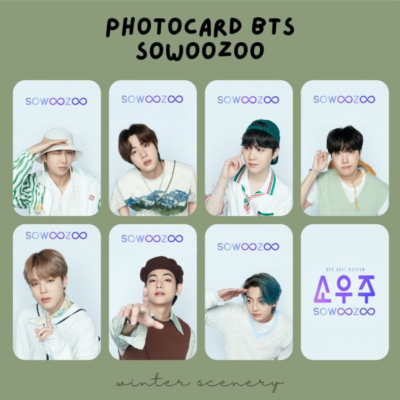 Photocard BTS - Sowoozoo