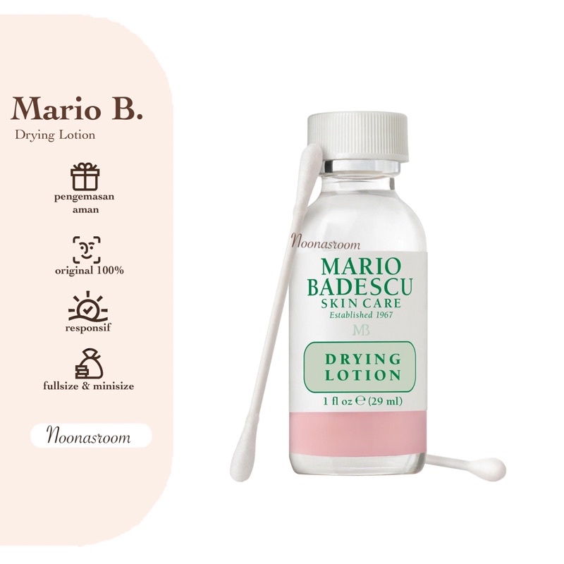 Jual Mario Badescu Drying Lotion obat totol jerawat (baca caption