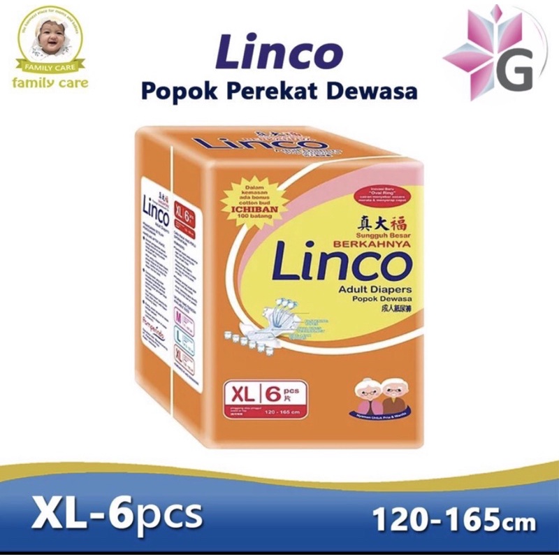POPOK DEWASA LINCO XL6