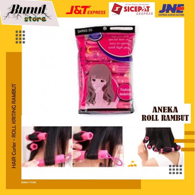 ROLL RAMBUT KRITING ALAT KRITING RAMBUT SOSIS PECO ROLL HAIR CURLERS ORIGINAL