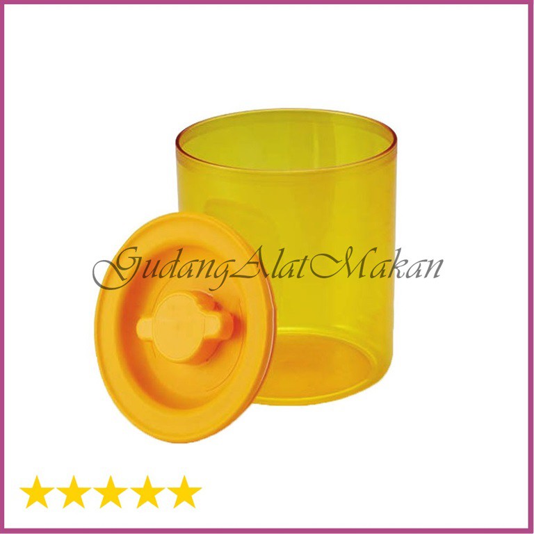 TUPPERWARE Premier Canister 2L Gold 1pc