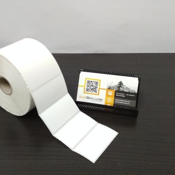 

♔ KERTAS STICKER LABEL PRINTER BARE 60 X 30 MM - 1 LINE - SEMICOATED ♪