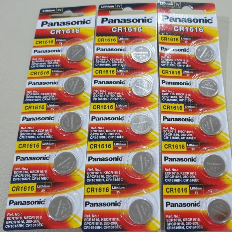 Battery Panasonic CR1616 3V Litium - Batu Baterai Batere coin CR-1616