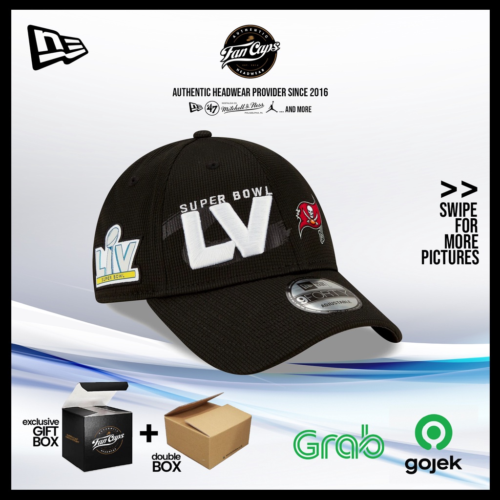 [ORIGINAL] Tampa Bay Buccaneers SB LV Bound 9FORTY Cap | Topi New Era