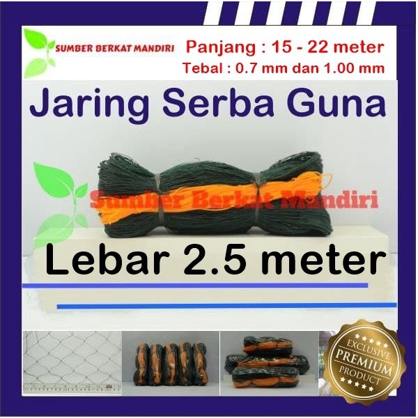 [[BISA COD]] ORIGINAL Jaring Ayam Jaring Pagar Ayam Jaring Pagar Tanaman Lebar 2.5 Meter - Tebal 0.7