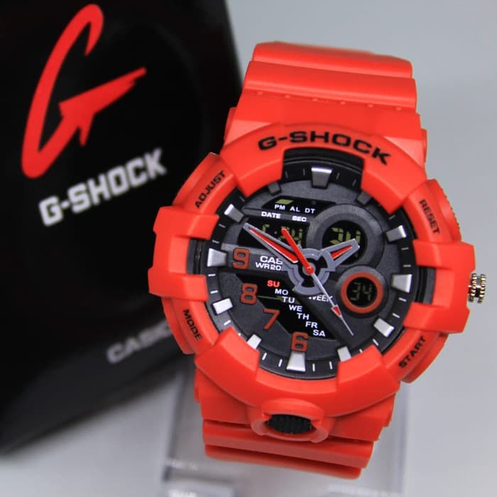 JAM TANGAN PRIA / COWOK G-SHOCK GS GA 720 RED