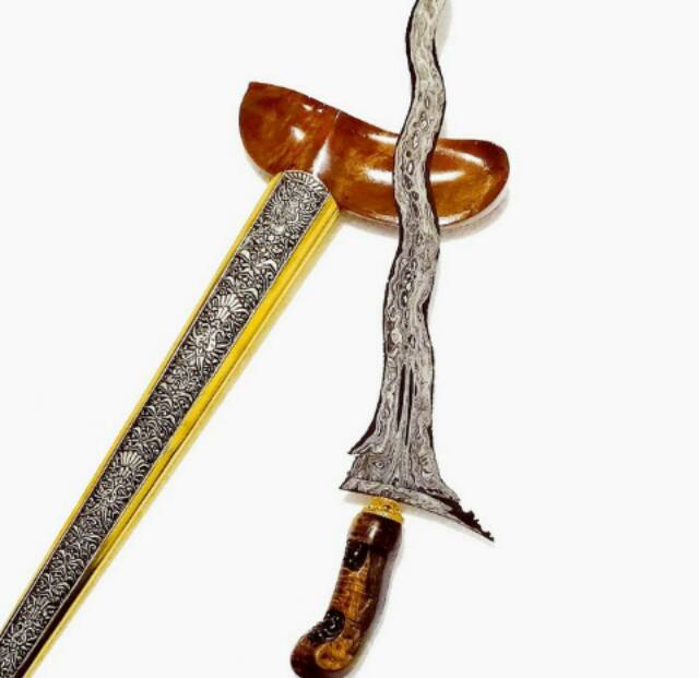 Keris Pusaka Luk 9 Kyai Panimbal Tangguh Mataram Sultan Agung Pamor Byur Pedaringan Kebak Shopee Indonesia