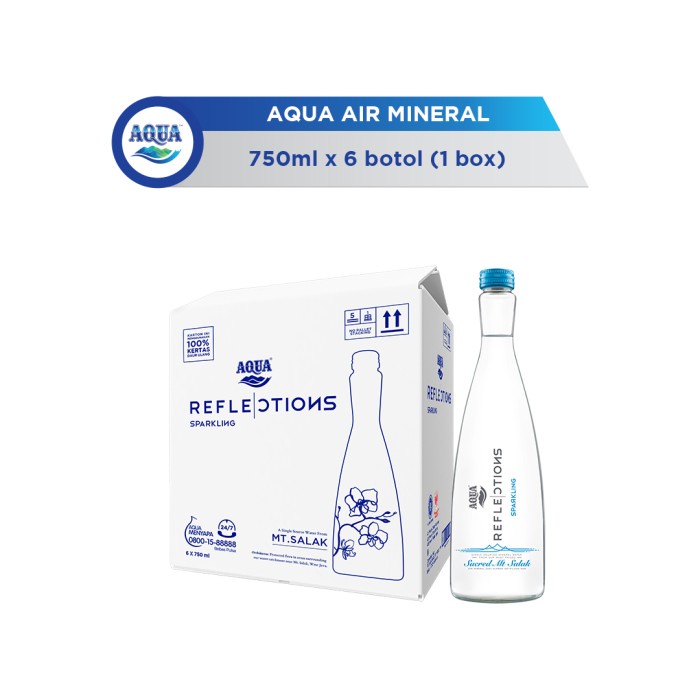 

Ge602Gt Aqua Reflections Sparkling 750Ml X 6 Botol (1 Box) Ds5545101
