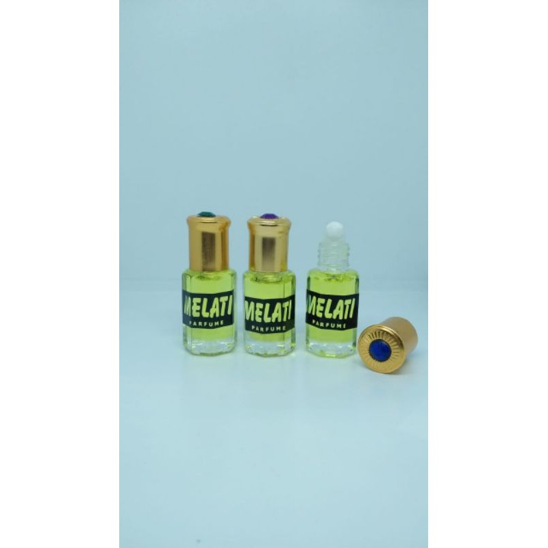 PARFUM MELATI ORIGINAL  MURNI 100%,ROL ON 6ML,MELATI KERATON AROMA AWET BANGET