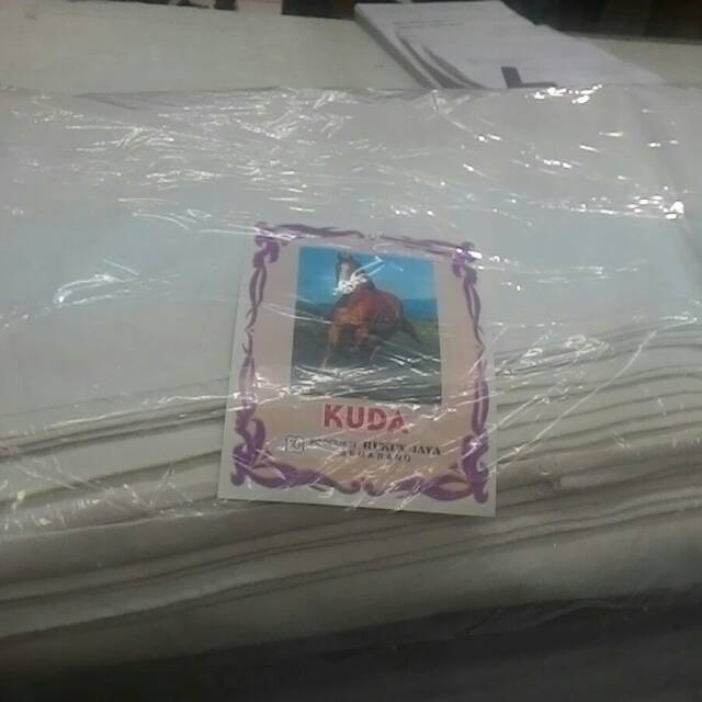 

Kain blacu KUDA lebar 90 cm. 1 pis isi 36 meter