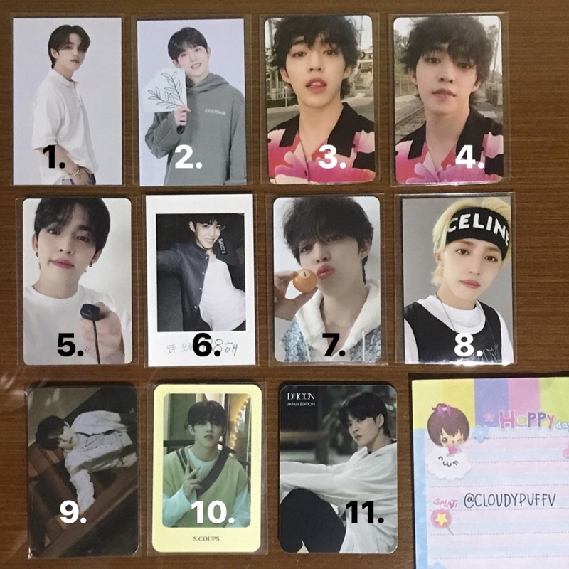 SEVENTEEN Scoups Seungcheol Photocard Pc Trading Card Tc Caratland Henggarae Hitorijanai Boys be You