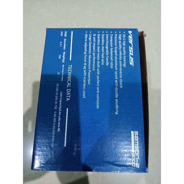 reel pancing rell gulungan pancing putaran pancing versus Samson 2 ukuran 8000