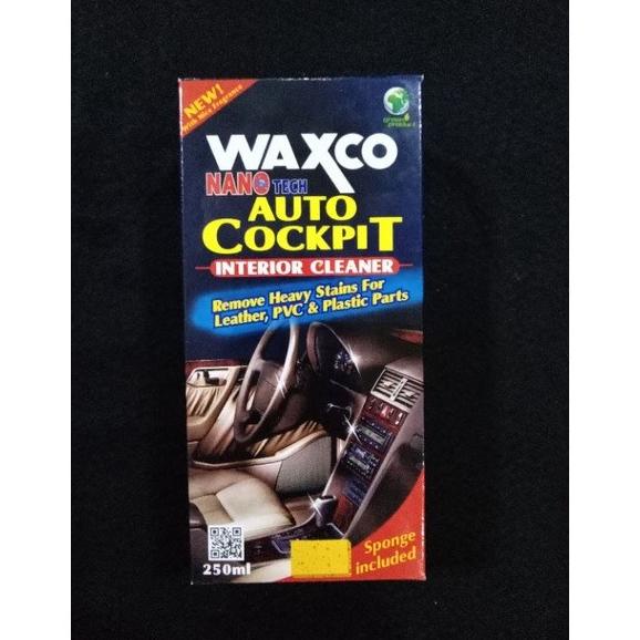 Waxco Auto Cockpit Interior Cleaner / Pembersih Interior Nano Tech