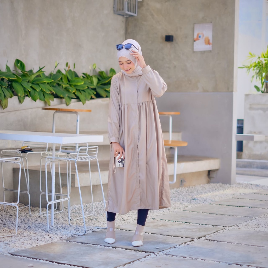 Nakamolo - Naeema Midi Dress Bahan Toyobo