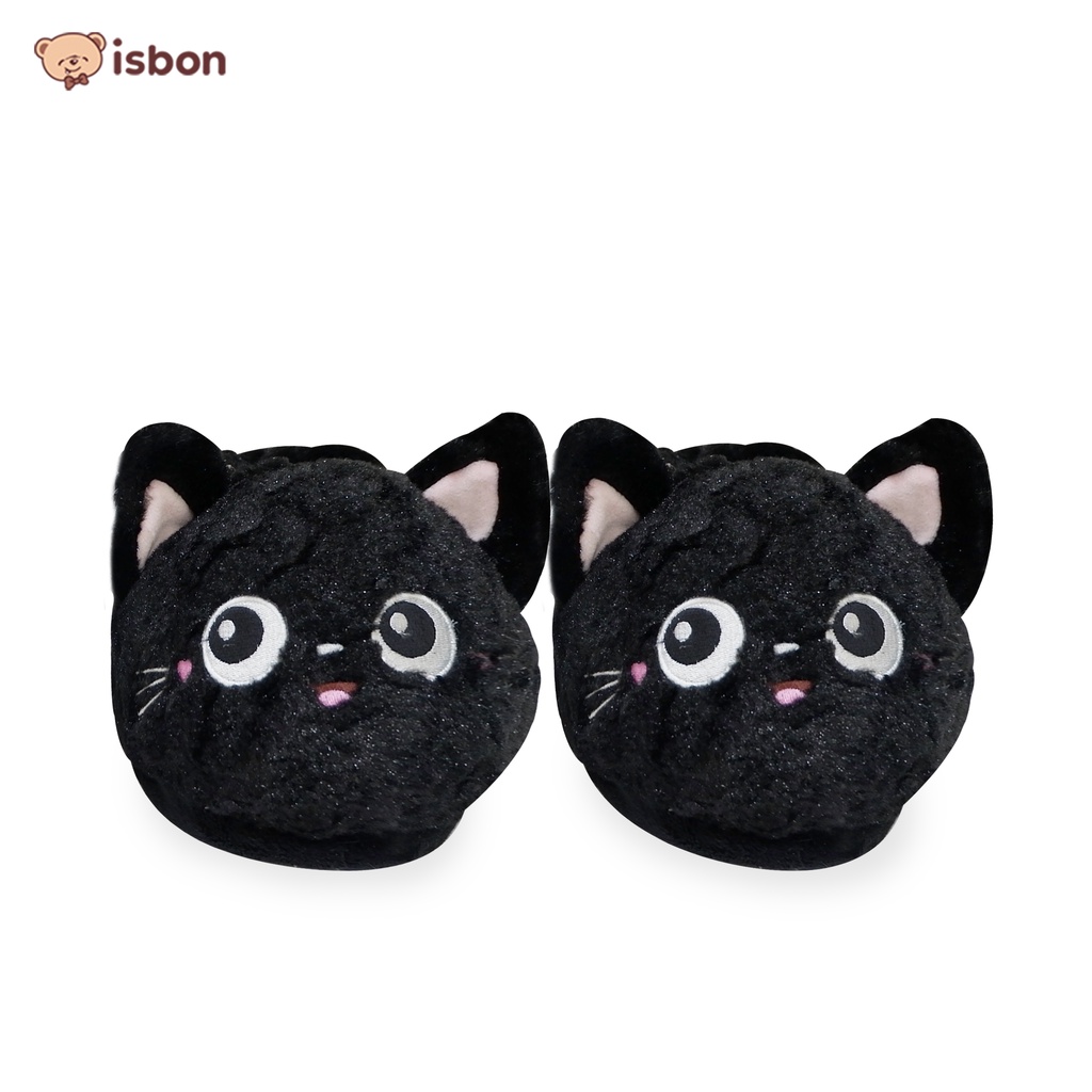 Sandal kamar boneka  kucing Cat Mono Poly  selop sendal rumah indoor slipper bahan bulu lembut lulus