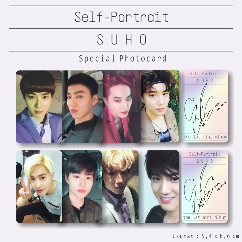 [Photocard] EXO Suho Self Portrait - Special PC