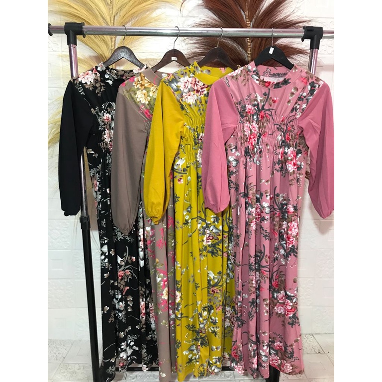 GAMIS MAXMARA MOTIF BUNGA