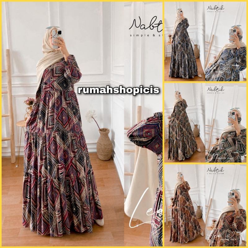 (5NOV2020) LEA VOL 2 NABTIK / GAMIS NABTIK ORI / GAMIS NABTIK TERBARU / NABTIK GAMIS ORIGINAL