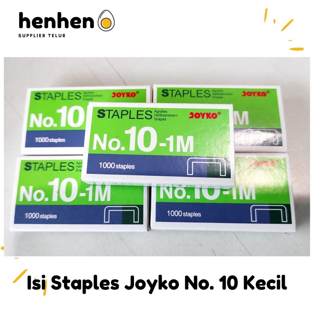 

Isi Staples Joyko No.10 Kecil Ready Stock