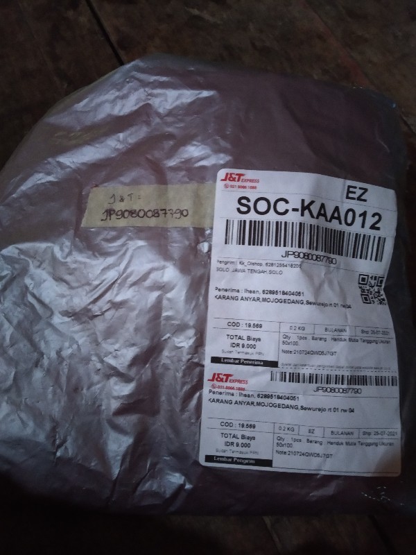 Handuk Mutia Tanggung Ukuran 50x100