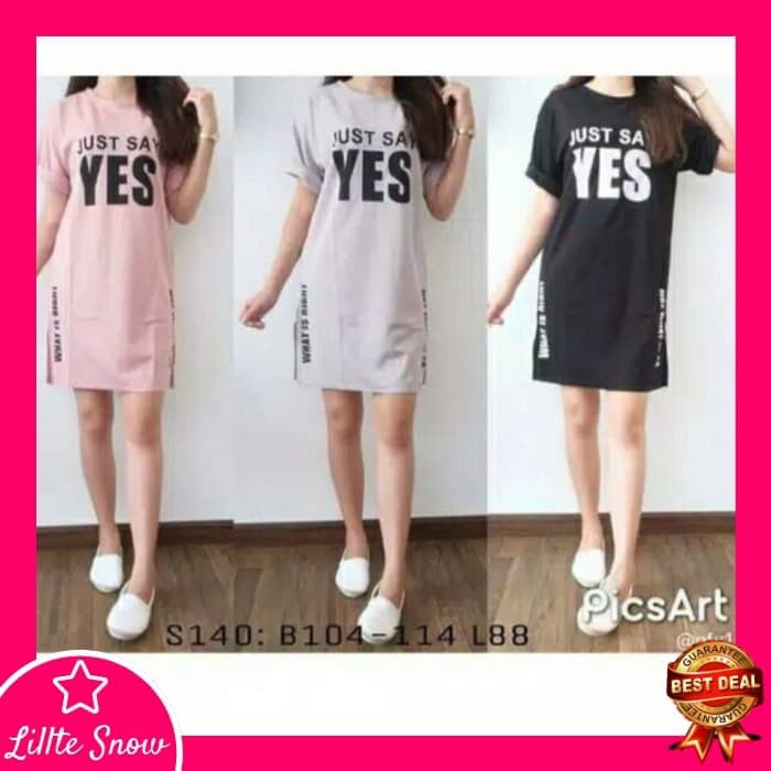 Baju Mini Dress Wanita 202 / Baju Maxi Dress 202 - Pink barang berkualitas