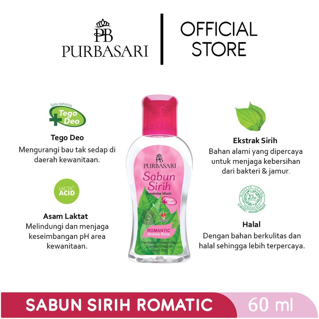 Purbasari Sabun Sirih 60 ml