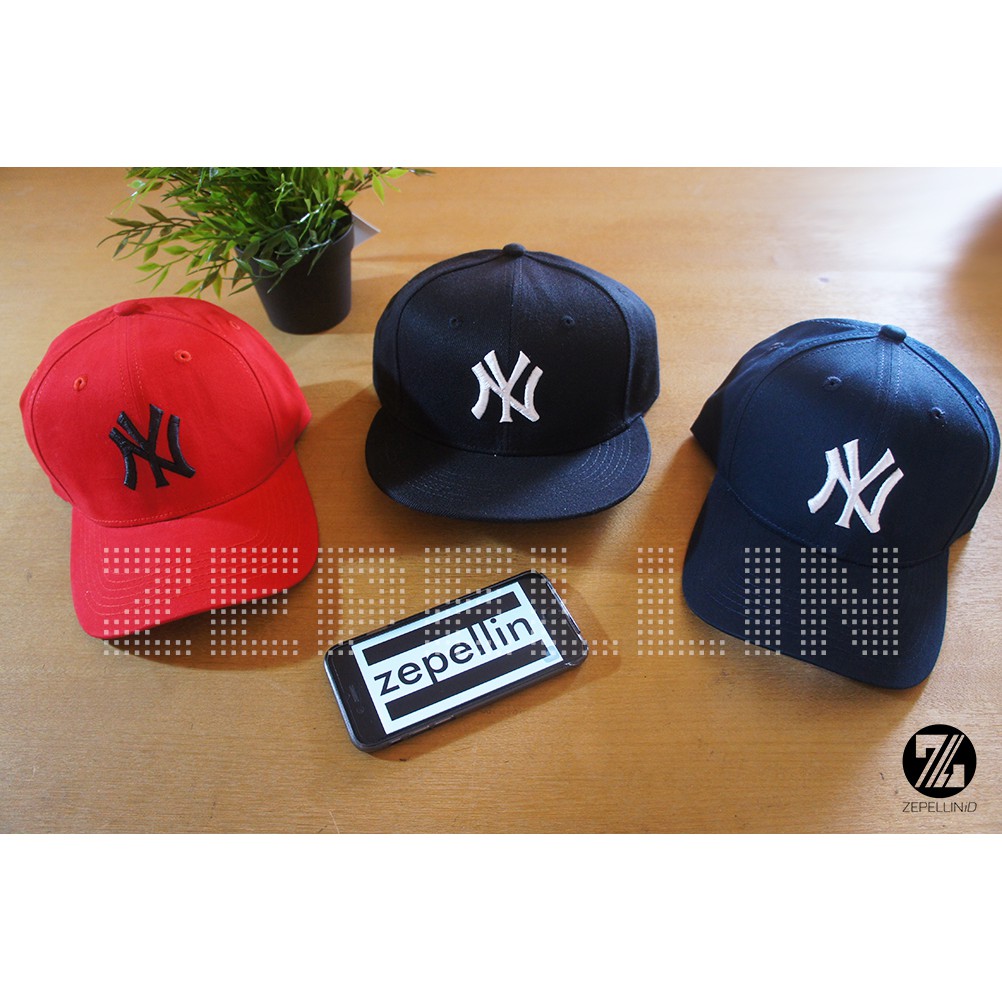 TOPI SNAPBACK NY ( NEW YORK YANKEES ) BORDIR 3D TIMBUL / TOPI YANKEES