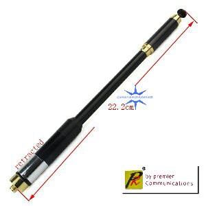 Antena HT Telescopic AL800  sma female  Bagus