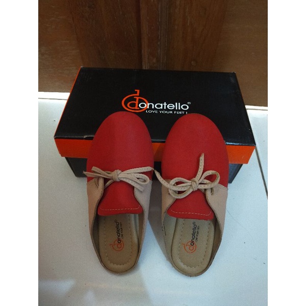 PRELOVED sepatu sandal / flat shoes Donatello Kids Size 27