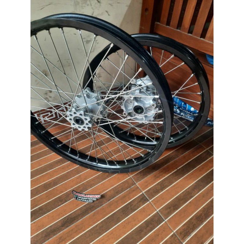 velg set original lepasan honda crf150L tanpa ban