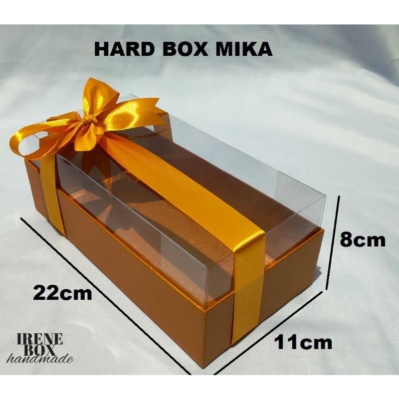 

Box Mika / Hard Box / Gift Box / Box / Kotak Kado / Packaging / Box Hampers / Box Seserahan / Box Hantaran / Box Souvenir / 22x11x8