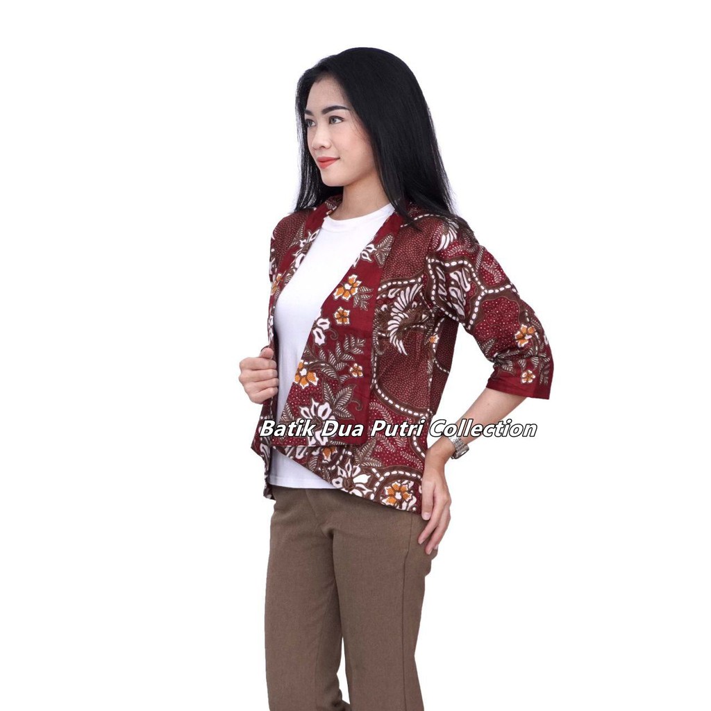 Batik Wanita OUTWEAR / BOLERO Atasan Modern Size  S-M-L-XL-XXL-3L-4L-5L