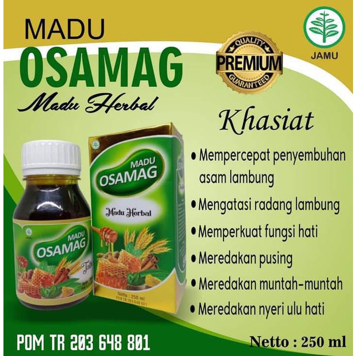 Madu Maag Asam Lambung  Kronis Osamag