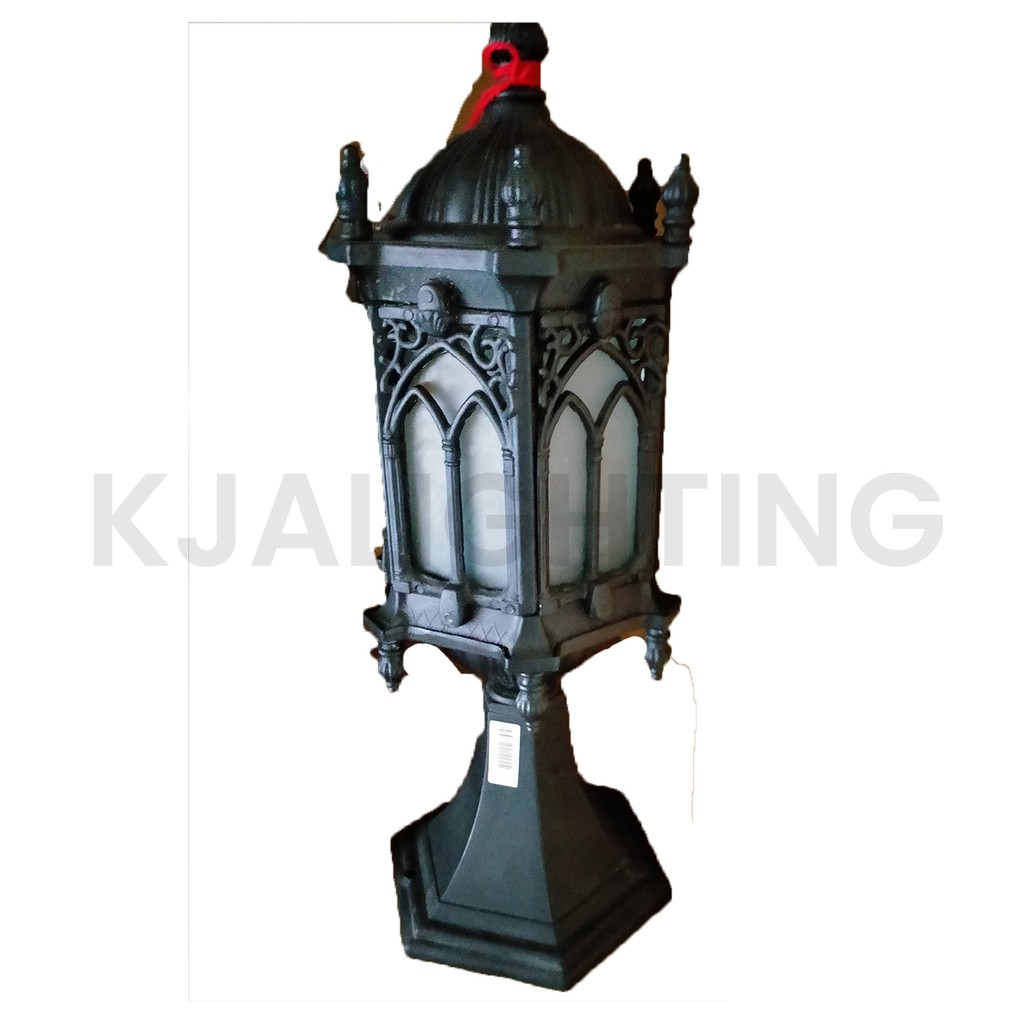 LAMPU TAMAN LAMPU PILAR LAMPU HIAS TAMAN DELMAN 5000/1000 S-BK