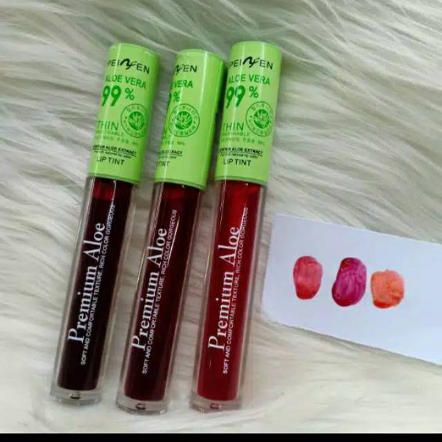 Lip tint peinfen aloe vera ecer