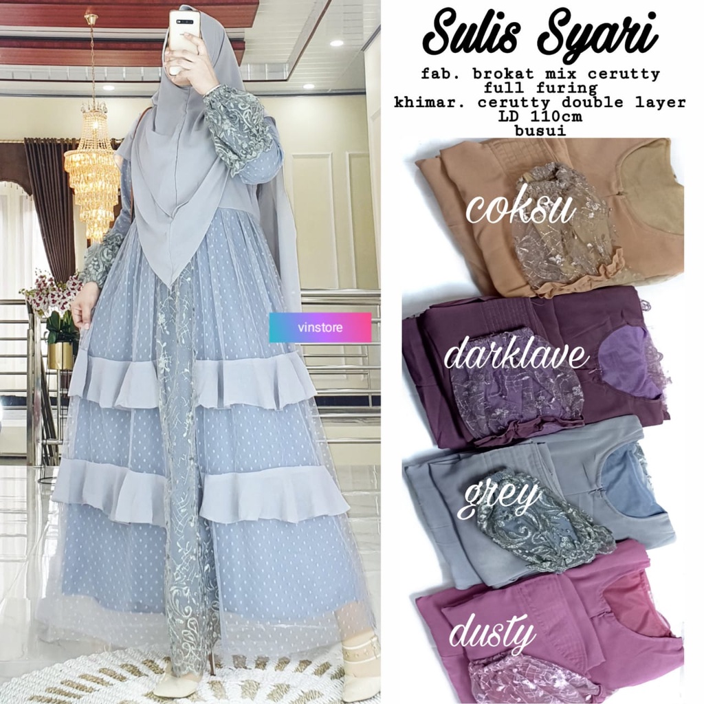 baju syari | gamis syari | sulis syari